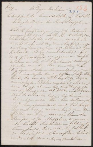Letter to Christiaan Kramm