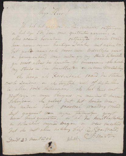 Letter to A.A. Georgerie