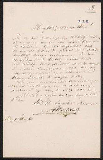 Letter to anonymous