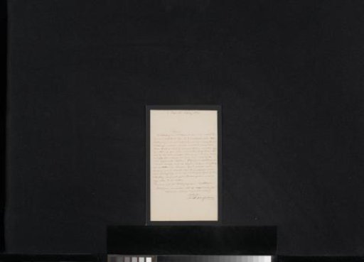 Letter to an anonymous recipient