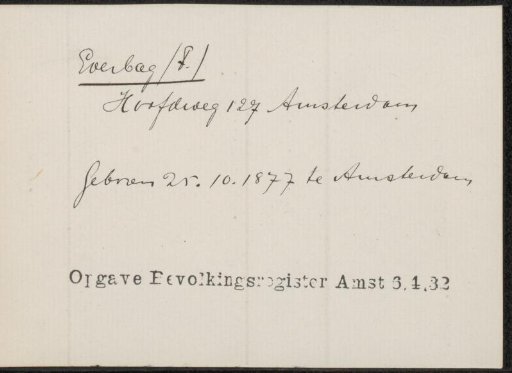 Document concerning Frans Everbag
