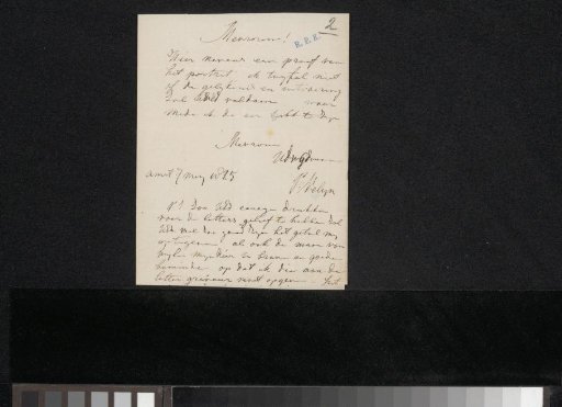 Letter to an anonymous recipient