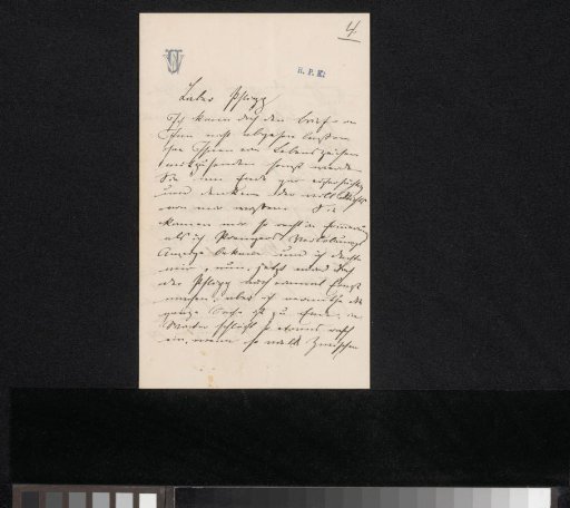 Letter to unknown