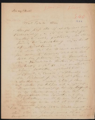 Letter to Christiaan Kramm