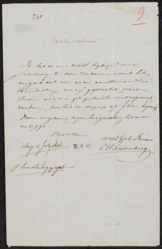Letter to Anonymous