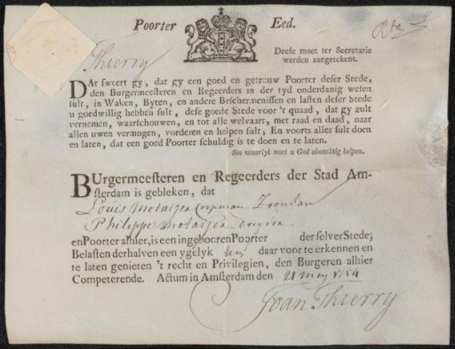 Oath of the Burgher by Louis Métayer and Philippe Métayer