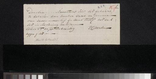 Receipt for unknown
