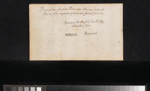 Letter to an anonymous recipient