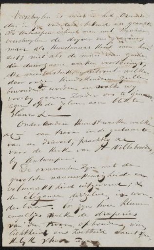 Manuscript concerning Joannes Petrus Antonius Verschuylen