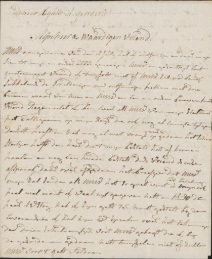 Letter to A.A. Georgerie