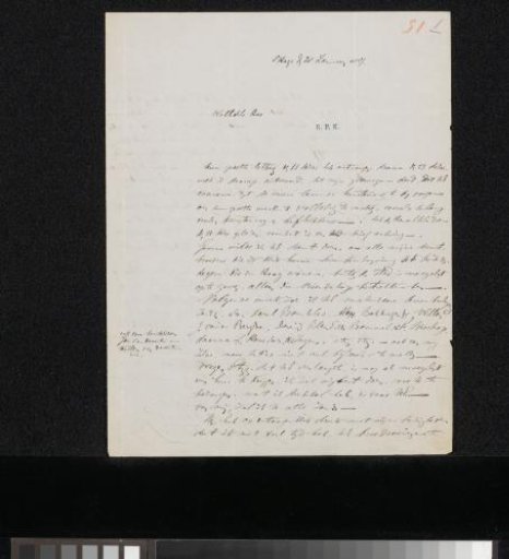 Letter to Christiaan Kramm