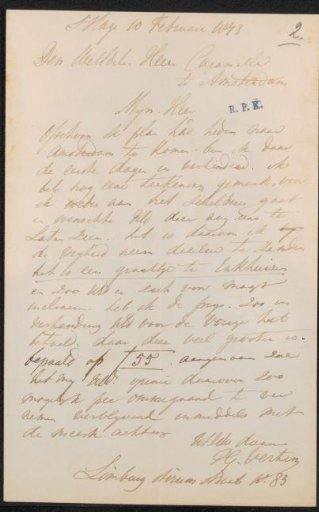 Letter to Alberto Caramelli