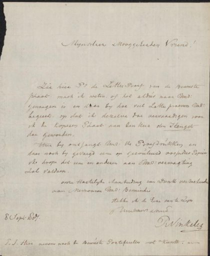 Letter to an anonymous person
