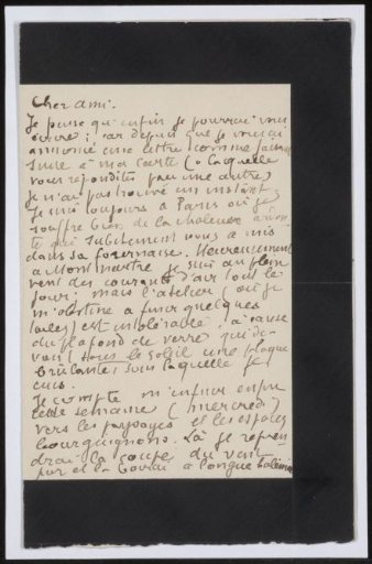 Letter to Andries Bonger
