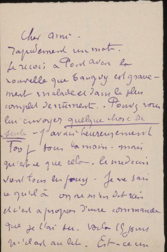 Letter to Andries Bonger