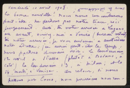 Letter to Andries Bonger