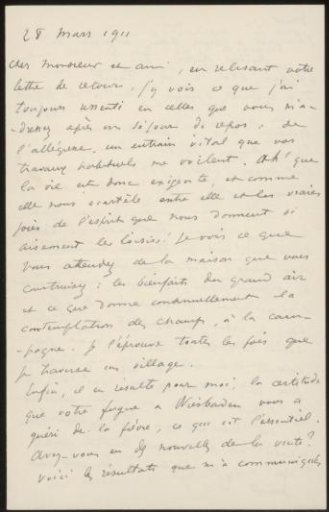 Letter to Andries Bonger