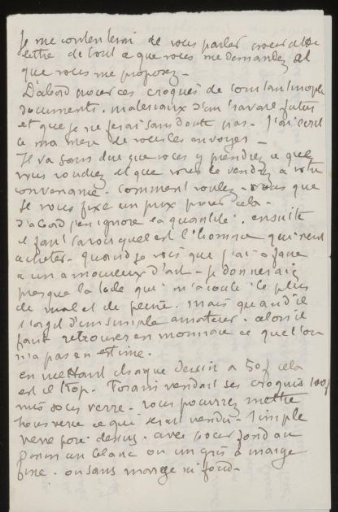 Letter to Andries Bonger