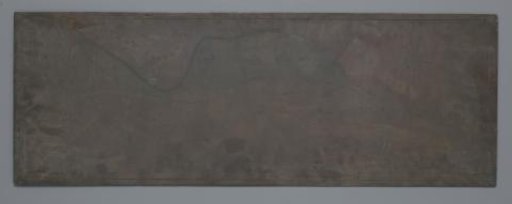 Copper plate with the map of the river Oude Maas from Lint and Krabbe, 1770