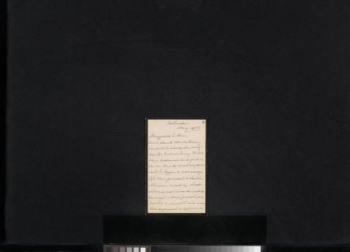 Letter to Pieter Haverkorn van Rijsewijk