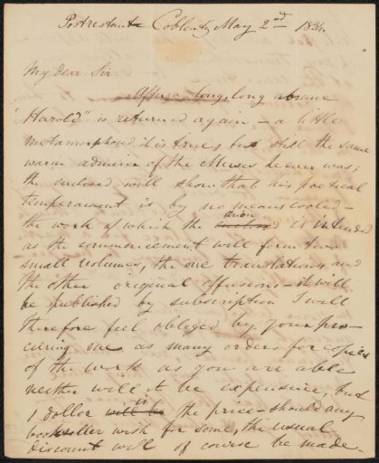 Letter to Professor Göller