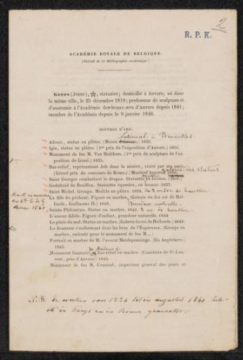 Letter to Christiaan Kramm