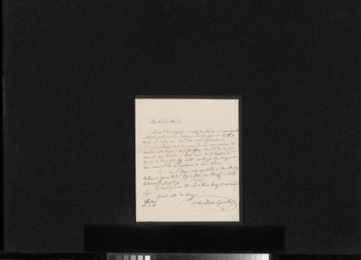 Letter to an unknown person