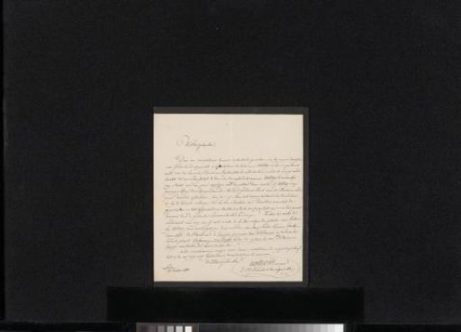 Letter to an anonymous person (possibly Jeronimo de Vries)
