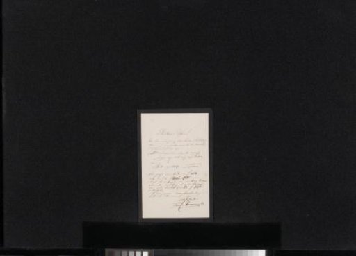 Letter to anonymous