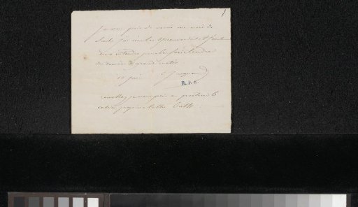 Letter to Mr. Van Gogh