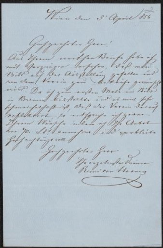 Letter to an anonymous person
