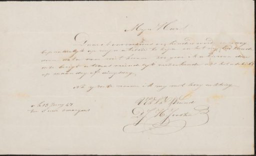 Letter to Simon van den Berg