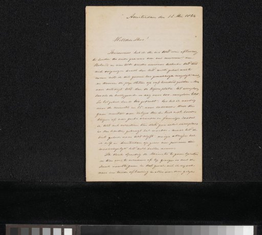 Letter to an anonymous person