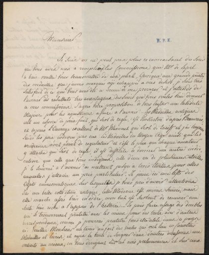 Letter to anonymous