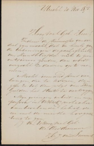 Letter to Anonymous