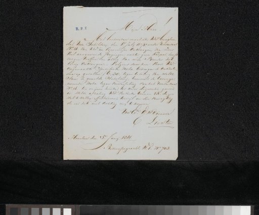 Letter to an anonymous recipient