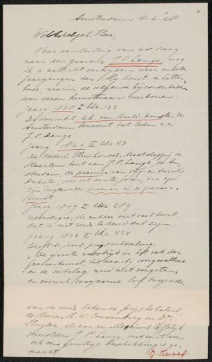 Letter to Max Dittmar Henkel