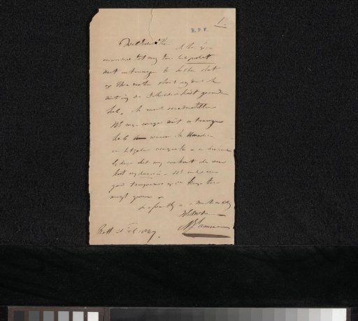 Letter to an anonymous recipient