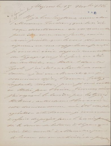 Letter to Mr. Tardieu