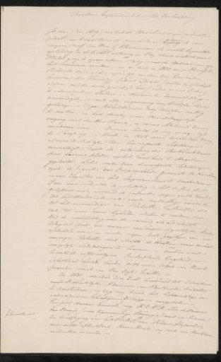 Letter to an anonymous recipient