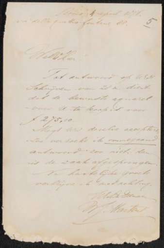 Letter to an anonymous recipient