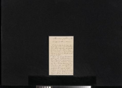 Letter to Johan Philip van der Kellen
