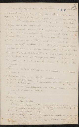 Letter to Christiaan Kramm