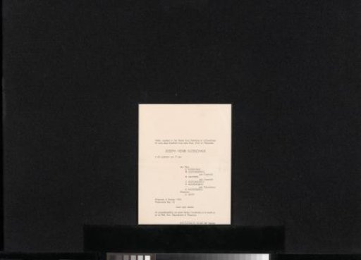 Death notice to Jonkheer Hendrik Teding van Berkhout (1879-1969)