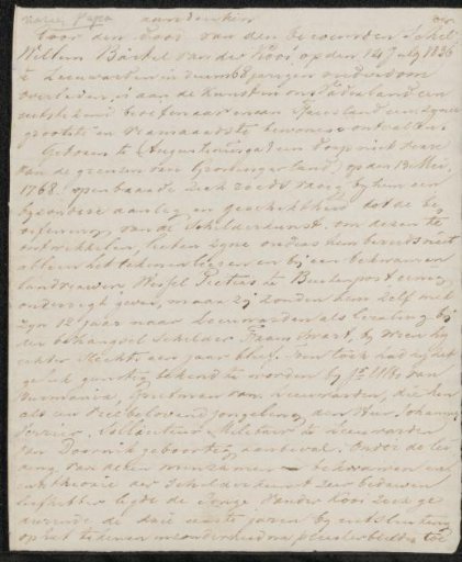 Biography of Willem Bartel van der Kooi