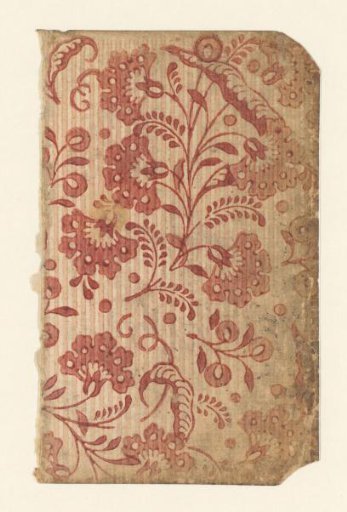 Sheet with scattered pattern of flowers