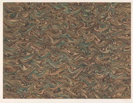 Fantasia marble in various shades of brown and green