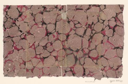 Gruis marble in red, black and pink