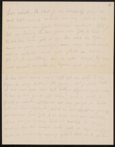 Letter to August Allebé
