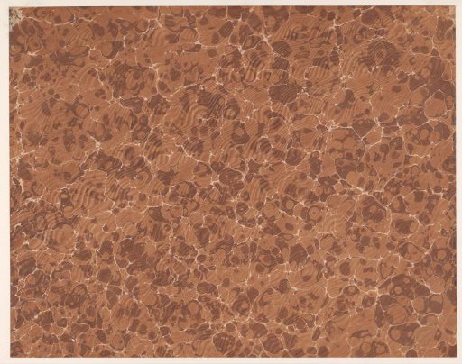 Moiré marble in brown and light brown